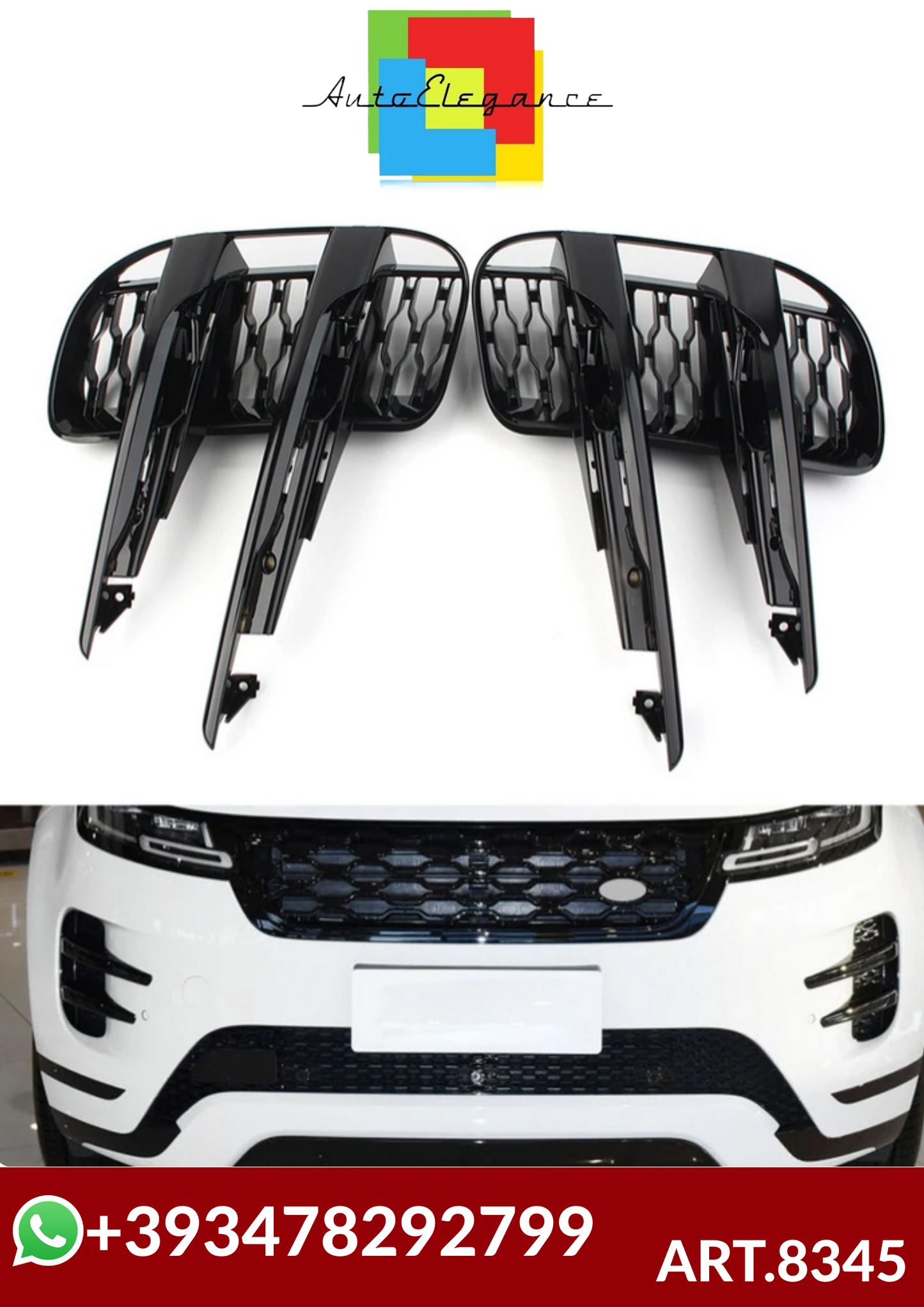 💕ART.8345 FLPAS Range Rover Evoque 2019-2022 💕