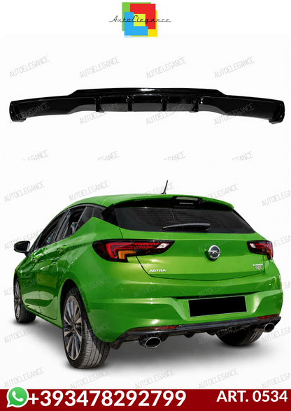 💕ART. 0534 DIFFUSORE OPEL ASTRA K 2015-2021 LOOK RIEGER NERO LUCIDO💕 (Copia)