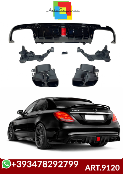 💕ART.9120 DIFFUSOR Mercedes classe C  W205 2019+ 4P / SW Look BRS💕