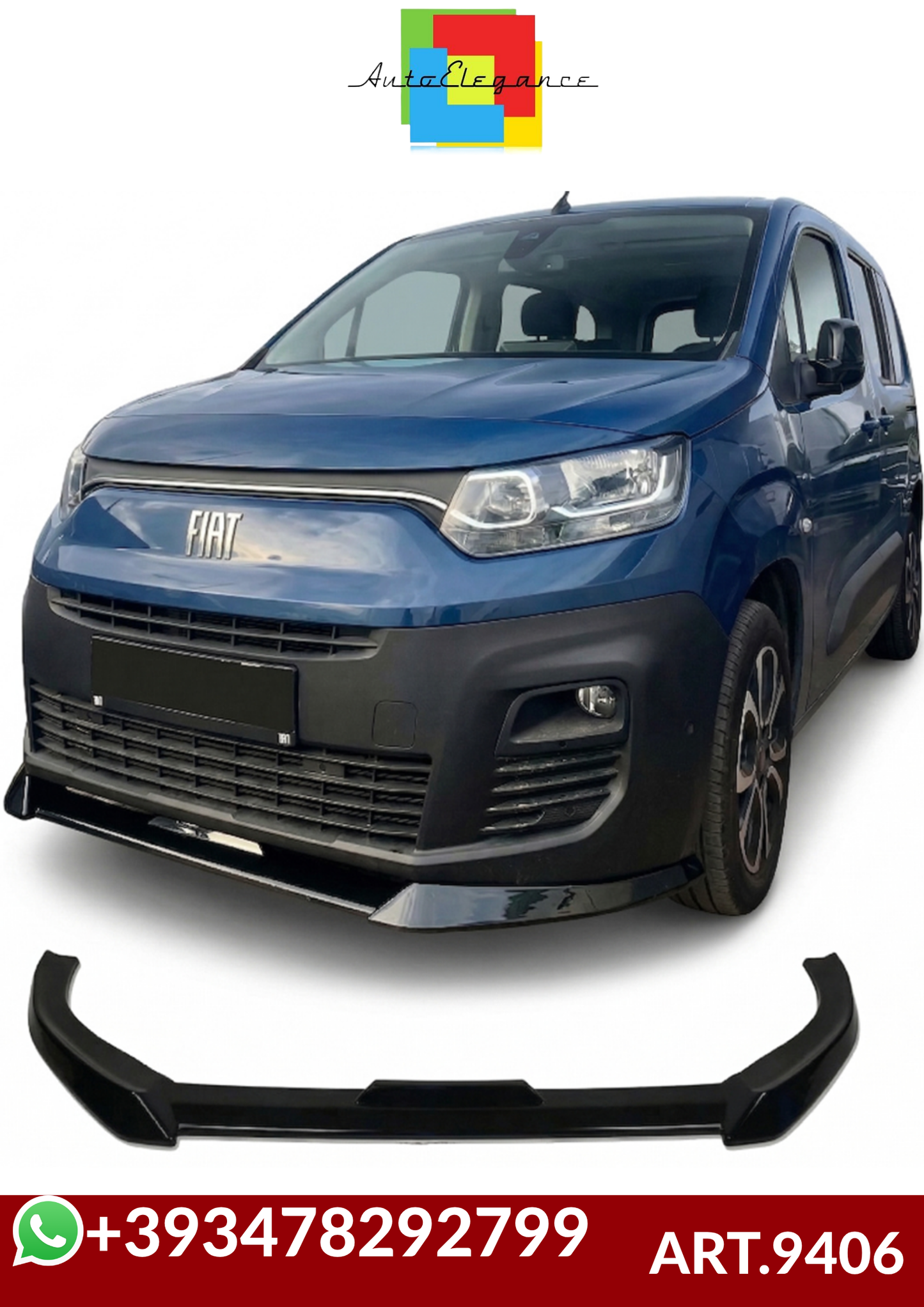 💕ART.9406  SPLITTER FIAT DOBLO 4 2024 💕