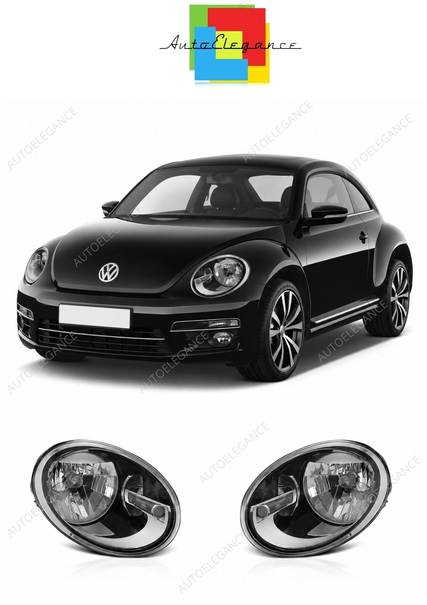 💕 Faro Anteriore Adatto per VW Beetle 11-19  H4 💕
