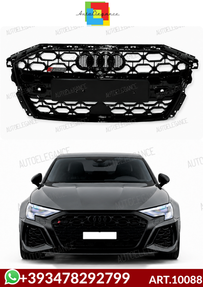 💕ART.10088 GRIGLIA RS3 Look Audi A3 8Y 2020 - 2024💕