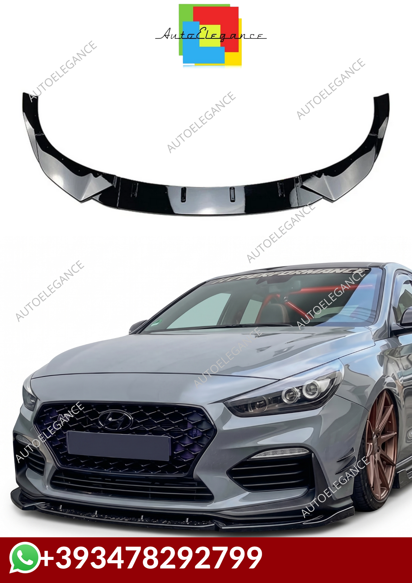 💕 SPLITTTER  Hyundai I30 N MK3 2017-2019 MK3.5 2020-2024💕