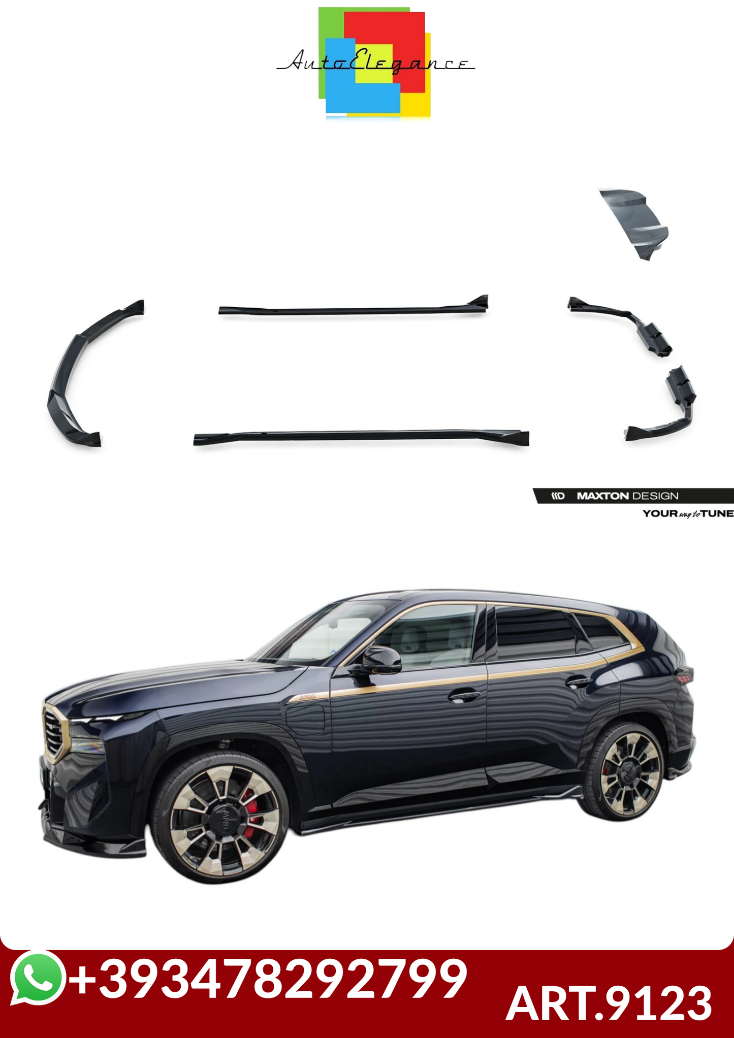 💕 ART.9123  BODYKIT BMW XM G09💕