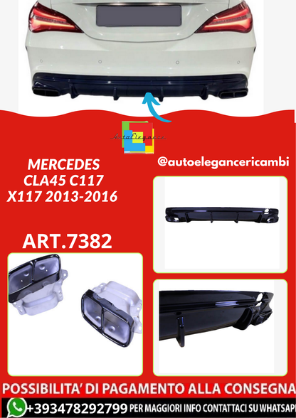 ART.7382 DIFFUSORI MERCEDES CLA45 C117 X117 2013-2016