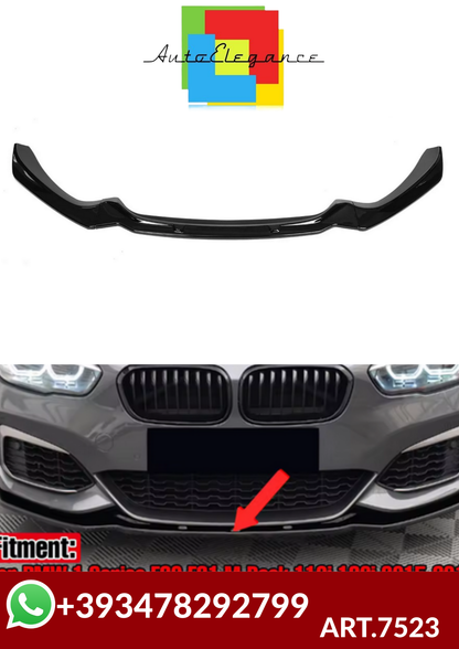 ART.7523  SPLITTER 3PZ  BMW 1 F20 F21 2015 ~2019