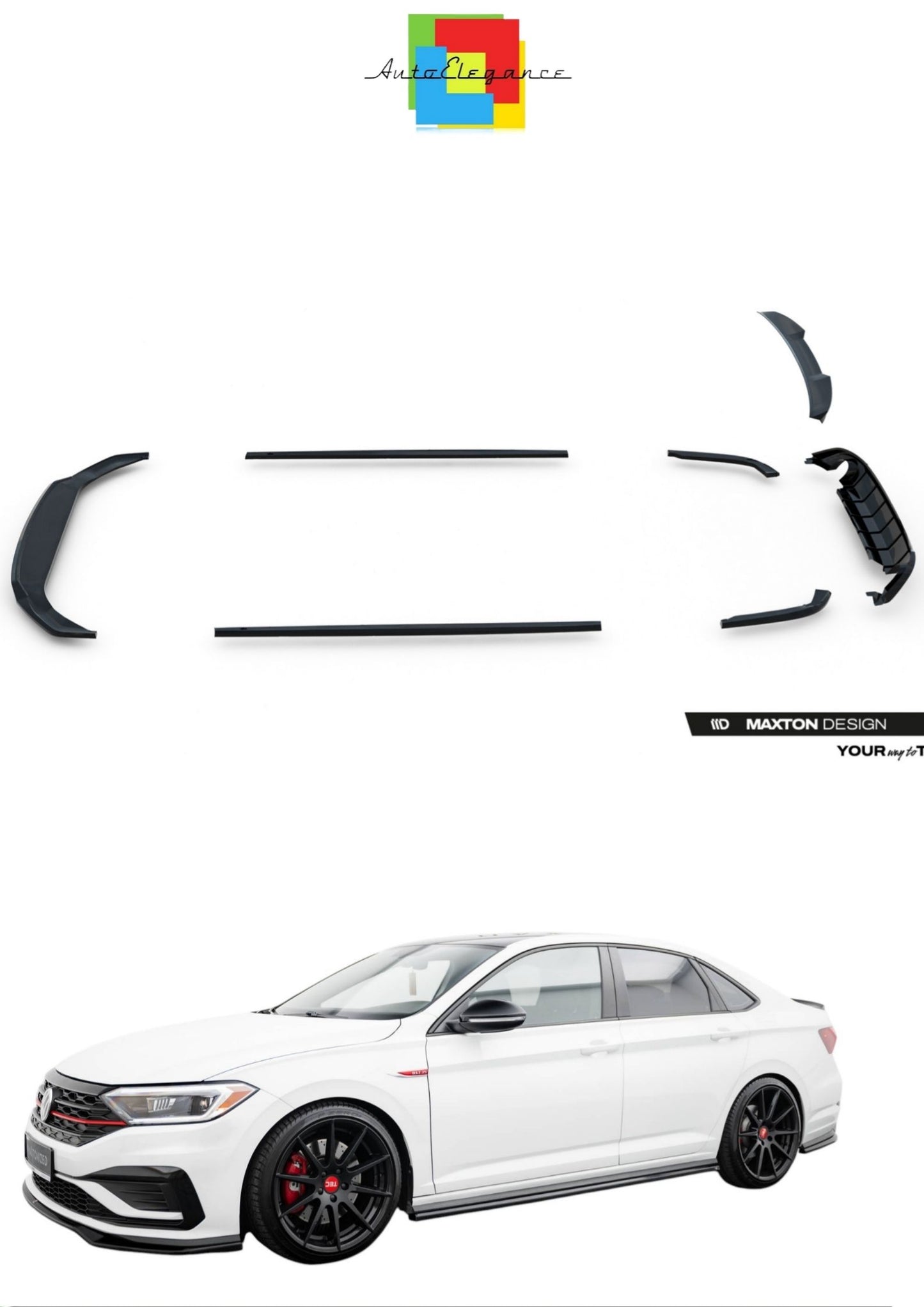 💕Bodykit adatto per  Volkswagen Jetta GLI Mk7💕