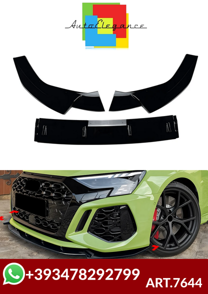 ART.7644  SPLITTER Audi A3 RS3 8Y 2021-2024