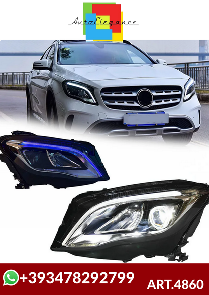 💕ART.4860 FARI  ANTERIORI FULL FULL LED Mercedes-Benz GLA X156 2015-2020💕