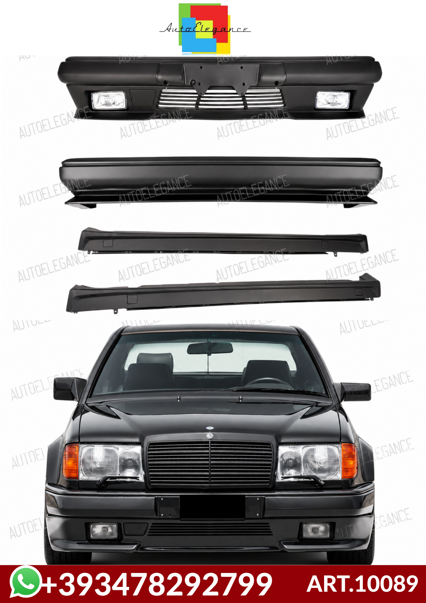 💕ART.10089 BODYKIT Mercedes E-Class W124 Sedan 1985-1995💕