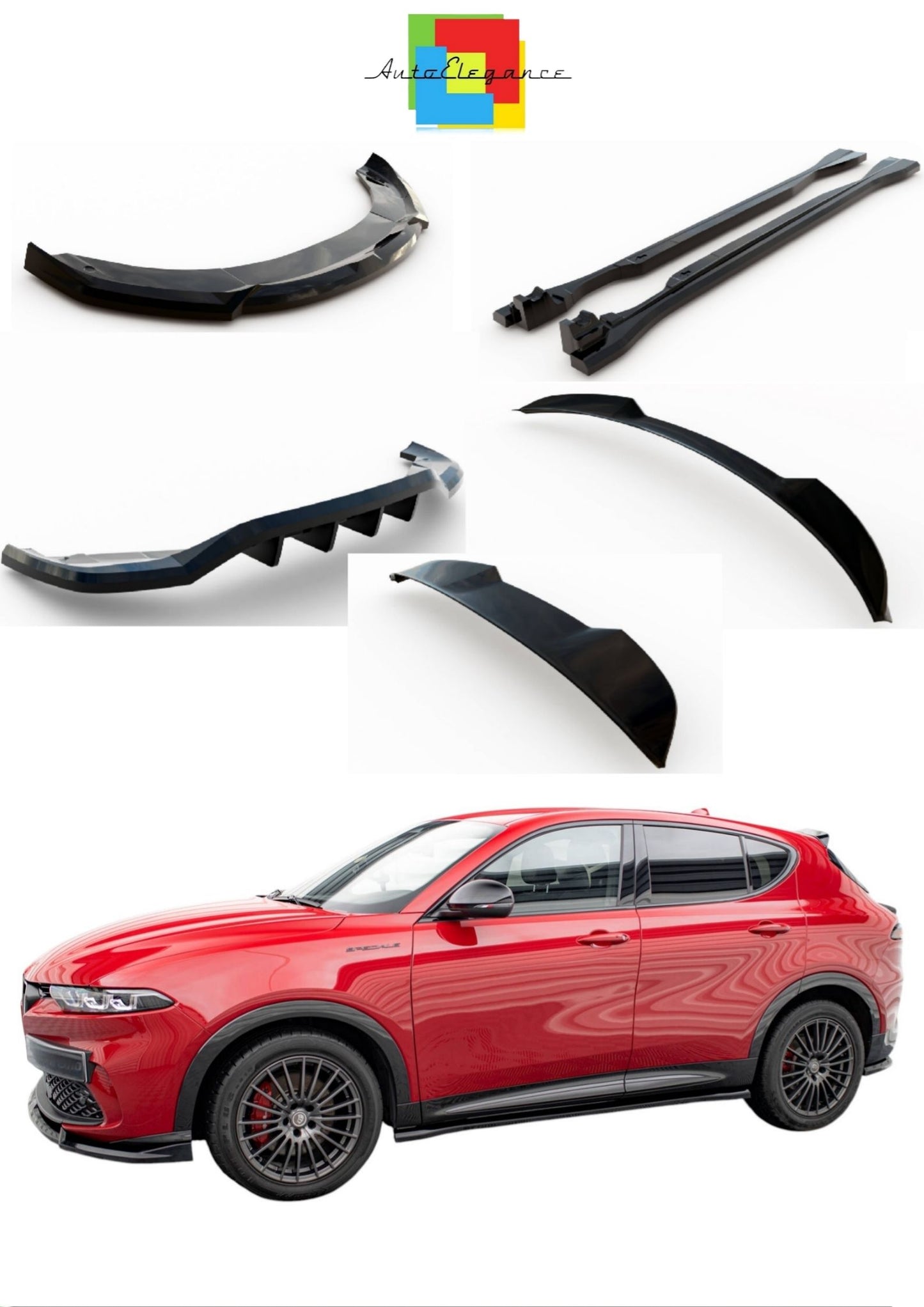 💕 Bodykit adatto per  Alfa Romeo Tonale Mk1💕