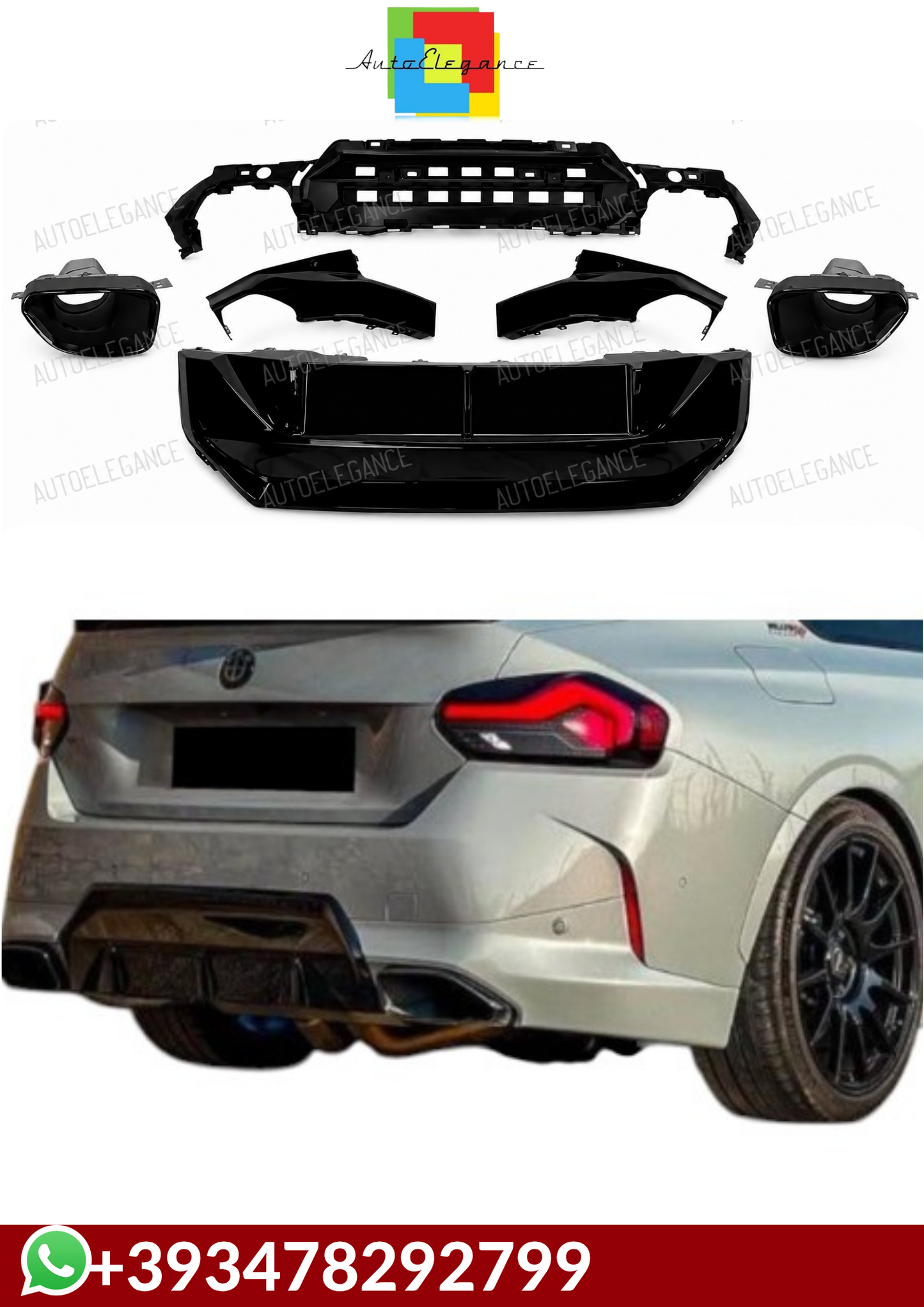 💕DIFFUSORI BMW SERIE 2 G42 💕