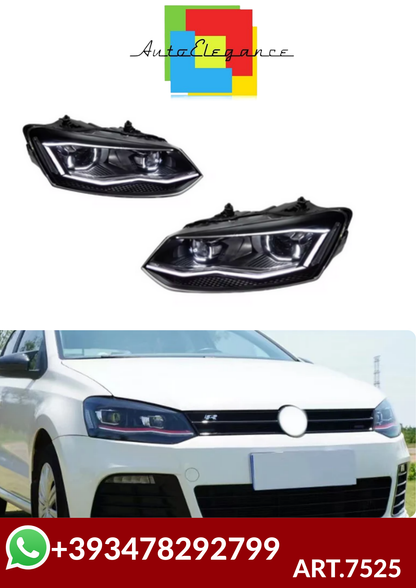 💕ART.7525 FARI ANTERIORI VW  Polo 2010-2017💕