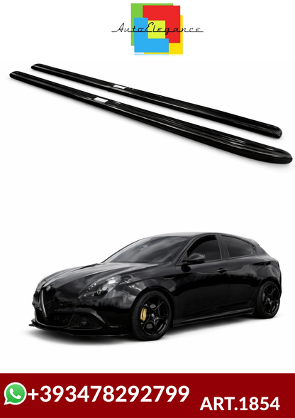 💕ART.1854  SOTTO MINIGONNE ALFA ROMEO  GIULIETTA 2010-2020 NERO LUCIDO 💕