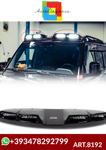 💕ART.8192 SPOILER ANTERIORI  CON LED LAND ROVER DEFENDER  💕