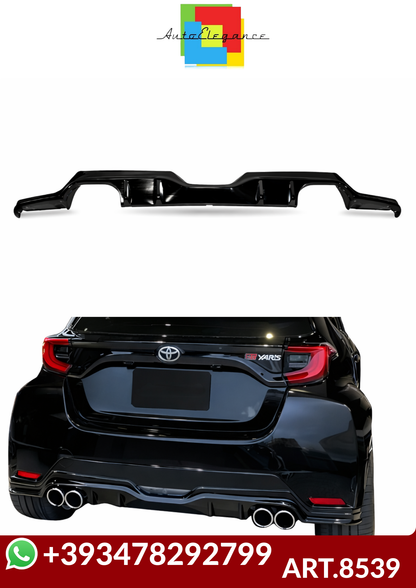 💕ART.8539 DIFFUSORI Toyota Yaris 2021 Look GR 2 Uscite doppio nero  lucido 💕