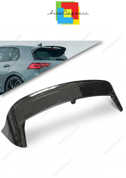💕 Spoiler Tetto Adatto per VW Golf VIII 19-24 Sport Nero Lucido 💕