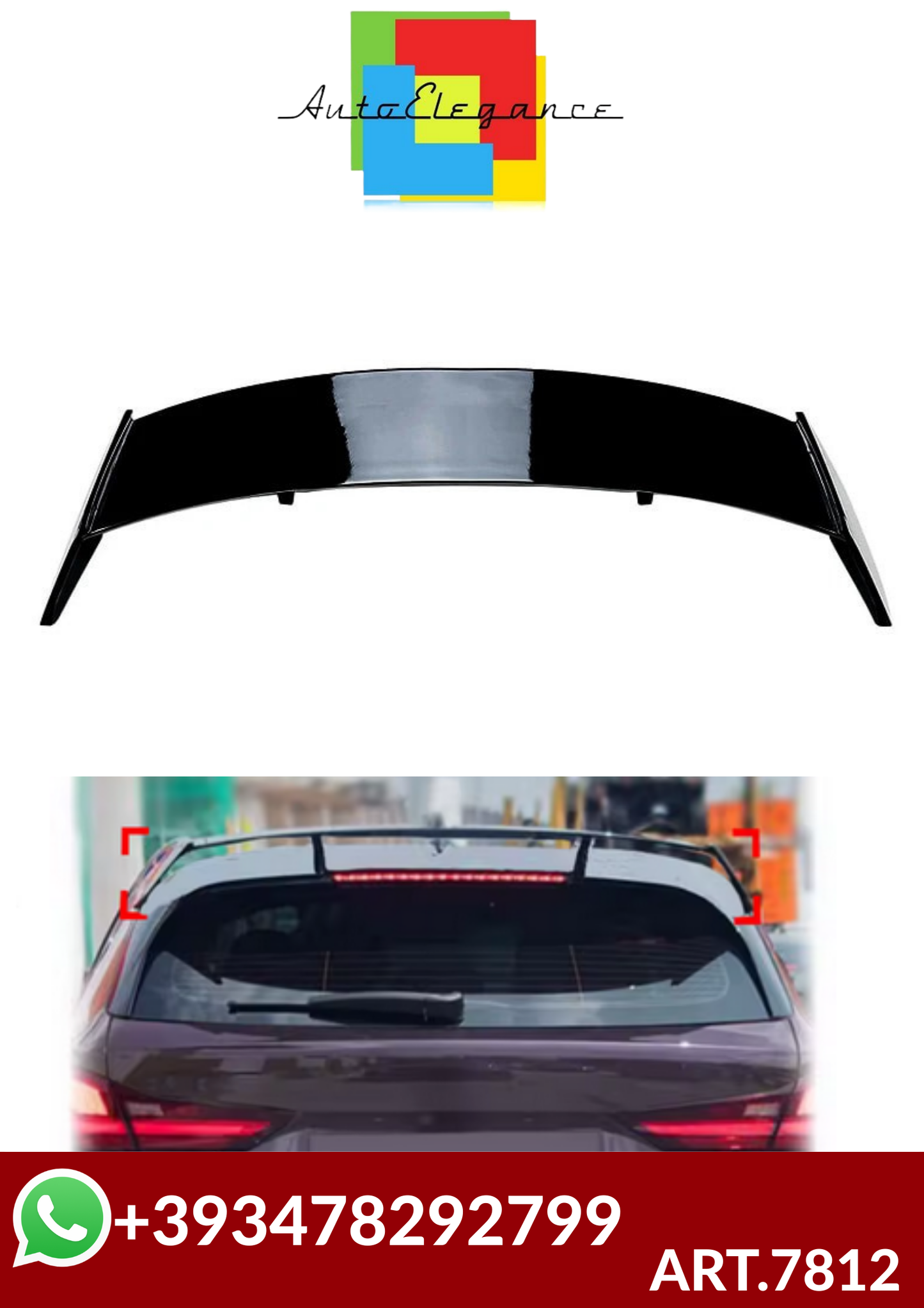 💕ART.7812  SPOILER BMW SERIE 1 F40 F70 2019 - 2025 💕
