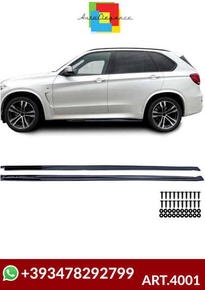 💕ART.4001   Sotto minigonne nera lucida per BMW X5 F15 13-18 💕