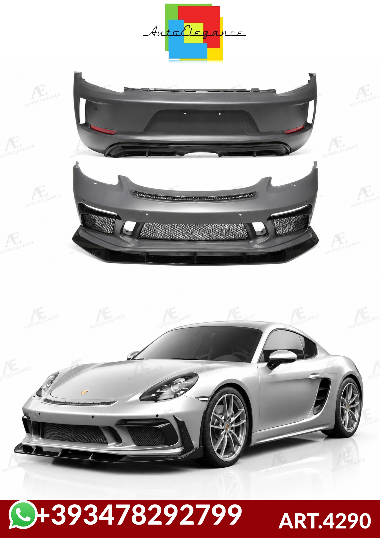ART.4290 BODYKIT PORSCHE CAYMAN 718 16-23