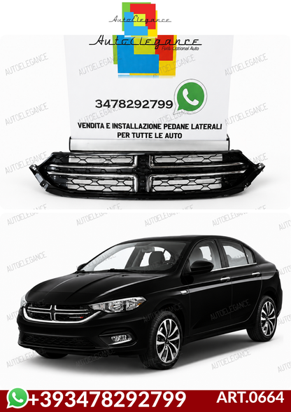 💕ART.0664 GRIGLIA FIAT TIPO 2015+ LOOK DODGE💕