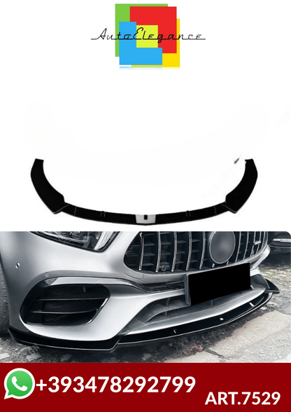 ART.7529 SPLITTER Mercedes-Benz A-Class W177 NERO LUCIDO