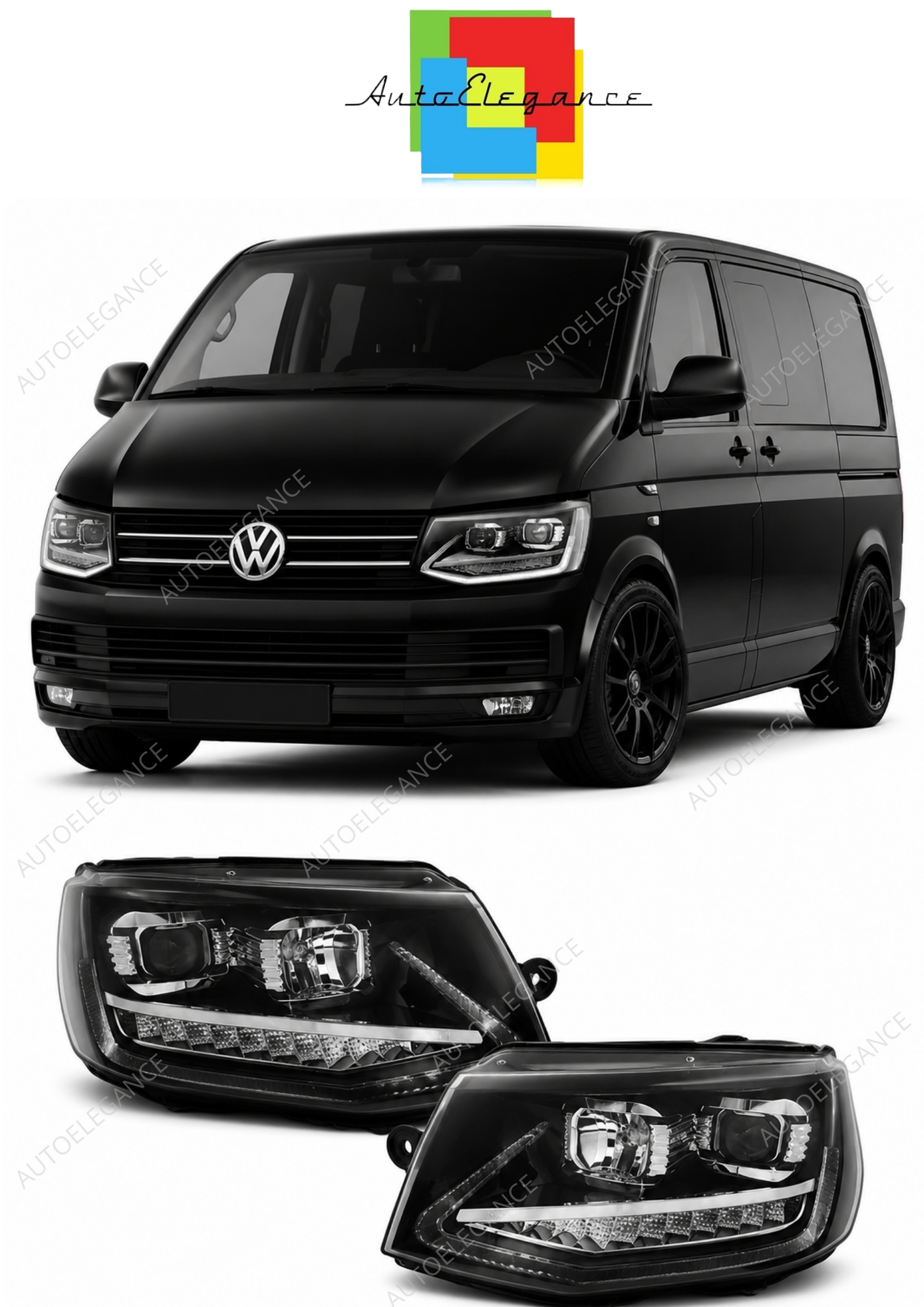 SPLITTER SUITABLE FOR VW GOLF 8 GTI GTD RLINE LOOK GLOSSY BLACK SPORTY DESIGN 