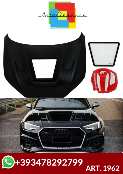 ART. 1962 COFANO ANTERIORE AUDI A4 B9 2016-2019 LOOK GT