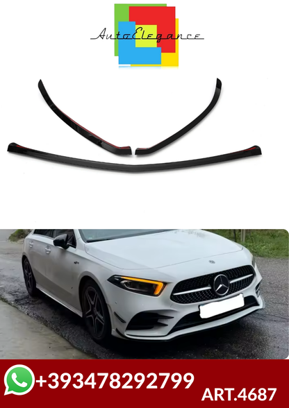 ART.4687  Splitter MERCEDES Classe A W177 A180 A200 A220 AMG 2019+