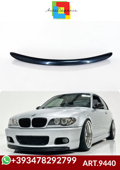 💕ART.9440 Splitter BMW 3 E46 1997+ Plus M Technic CSL V2 Nero lucido  💕