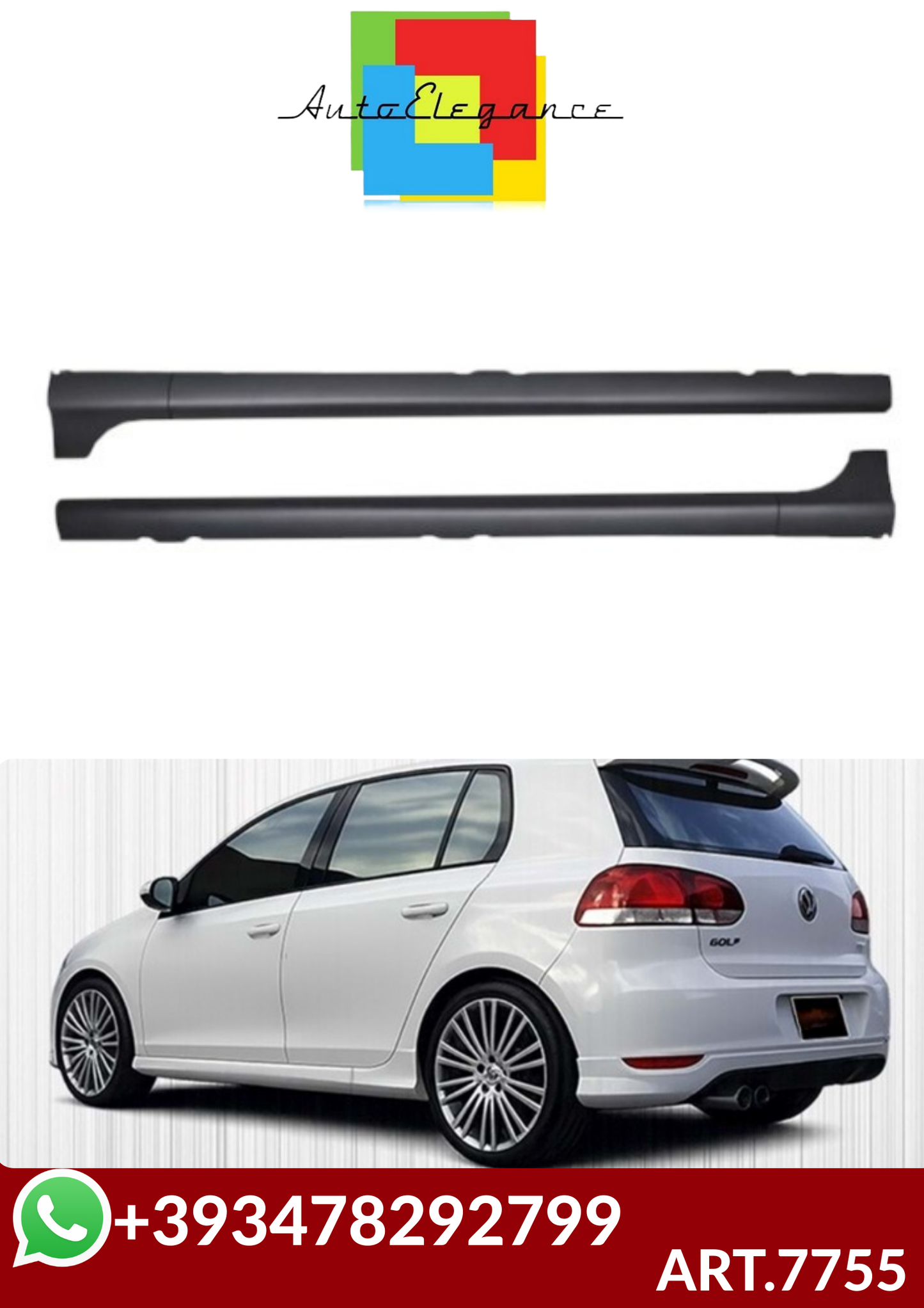 💕ART.7755 MINIGONNE Golf 6 GTI 2008-2012 💕