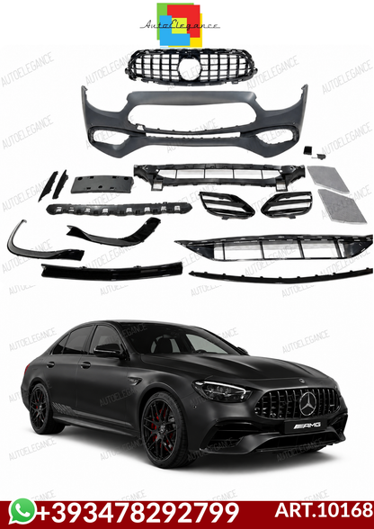 💕ART.10168 PARAURTI ANTERIORI Mercedes W213 4p 2020+ / C238 2021 look GT AMG 💕