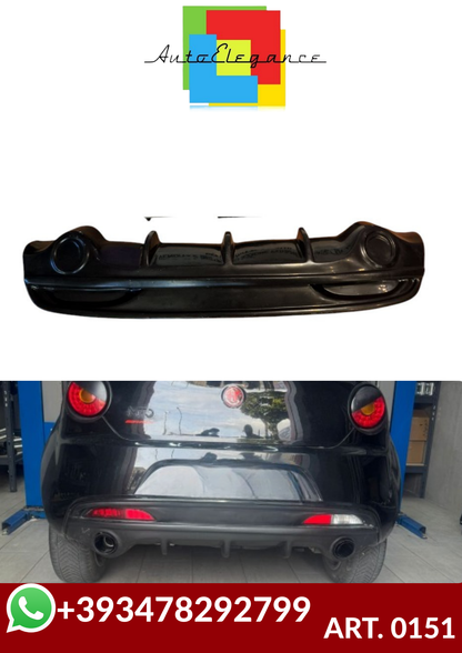 ART. 0151 DIFFUSOR ALFA ROMEO MITO ABS NERO LUCIDO