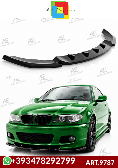ART.9787 SPLITTER BMW 3 E46 LCI  2003+NERO  LUCIDO