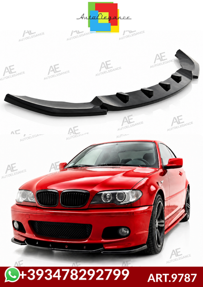 ART.9787 SPLITTER BMW 3 E46 LCI  2003+NERO  LUCIDO