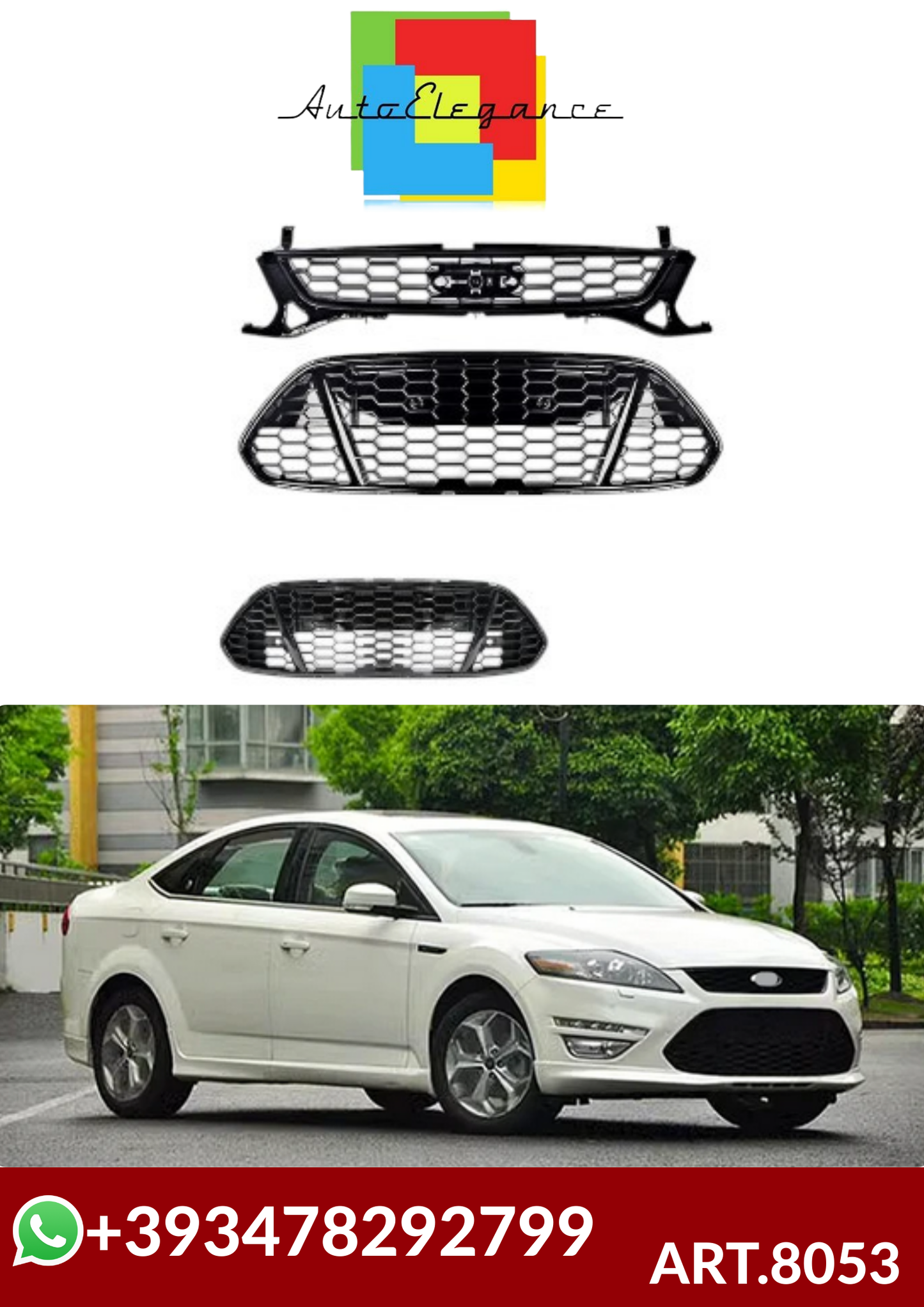 💕ART.8053 GRIGLIA Ford Mondeo MK4 2011- 2013 💕