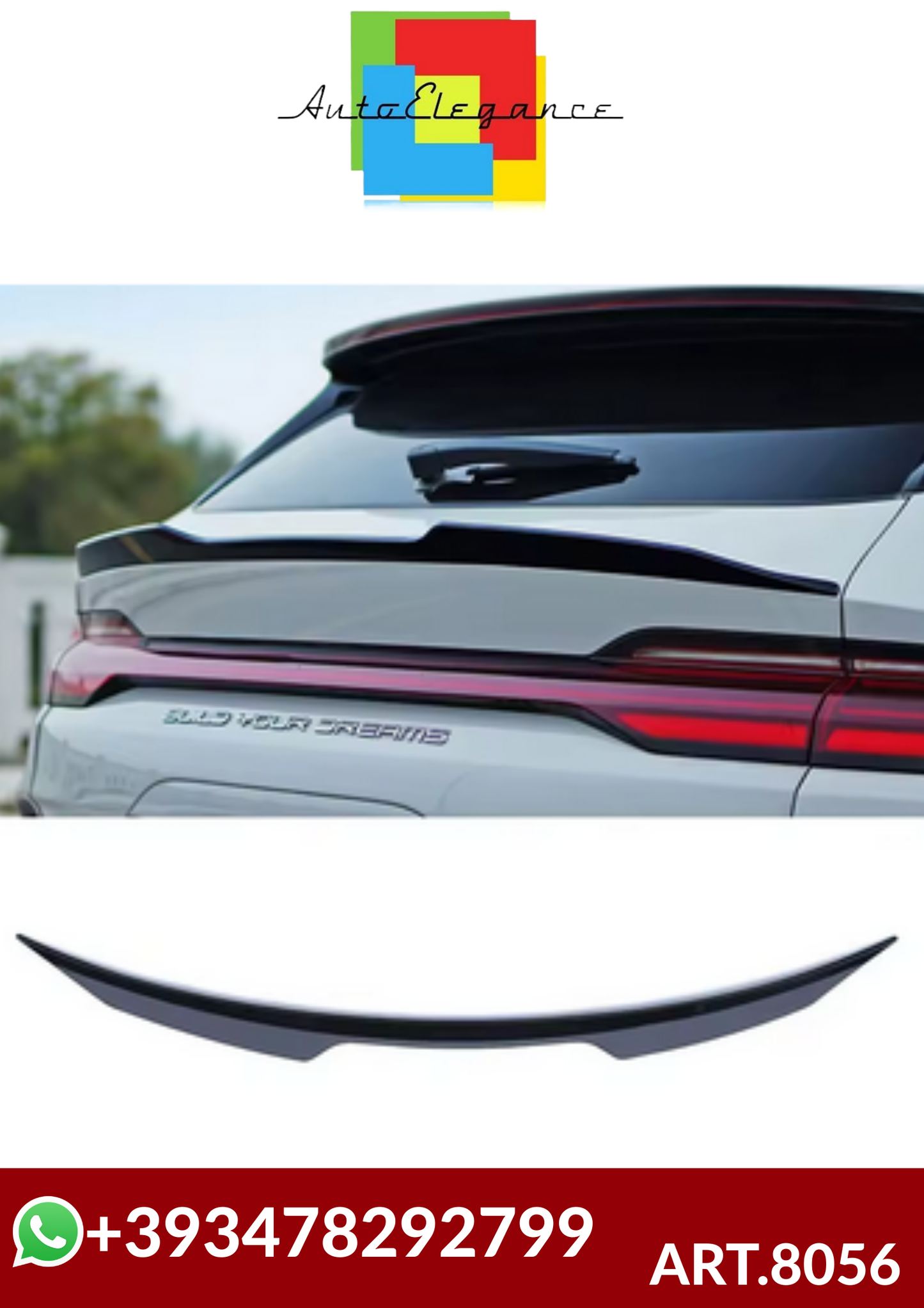 💕ART.8056 SPOILER BYD Song Plus EV Sport💕