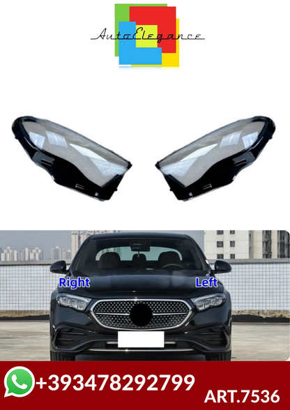 ART.7536  COVER FARI TRANSPARENT Mercedes-Benz Classe E W214 2024 +