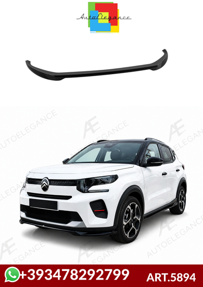 💕ART.5894  Splitter Citroen C3 Mk4 2024+ NERO  LUCIDO 💕