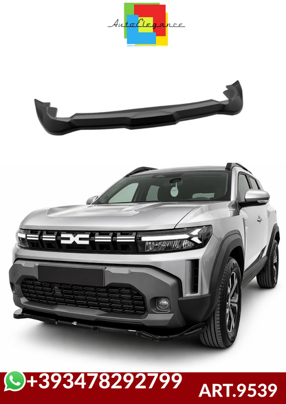 💕 ART.9539  Splitter anteriore Dacia Duster Mk3 NERO  LUCIDO💕