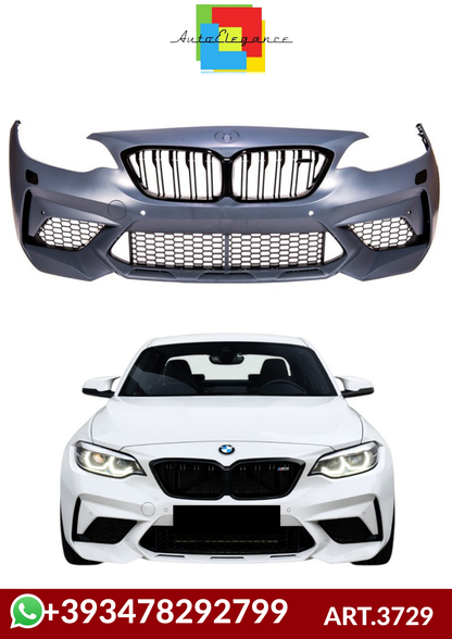 💕ART.3729 Paraurti anteriore M2C Look SRA Bmw 2 (F22, F23) 2012+💕