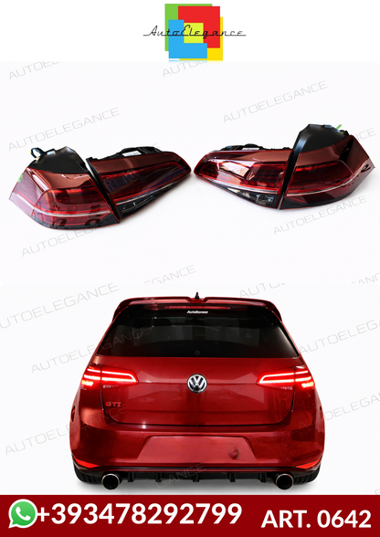 💕ART. 0642 FARI POSTERIORI VW GOLF 7 7.5 2012-2019 LED DINAMICI💕