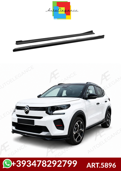 💕ART.5896  Sotto Minigonne  Citroen C3 Mk4 2024+ NERO  LUCIDO💕
