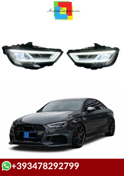 💕FARI  ANTERIORI FULL LED   Audi 2017-2020 A3 S3 RS3💕
