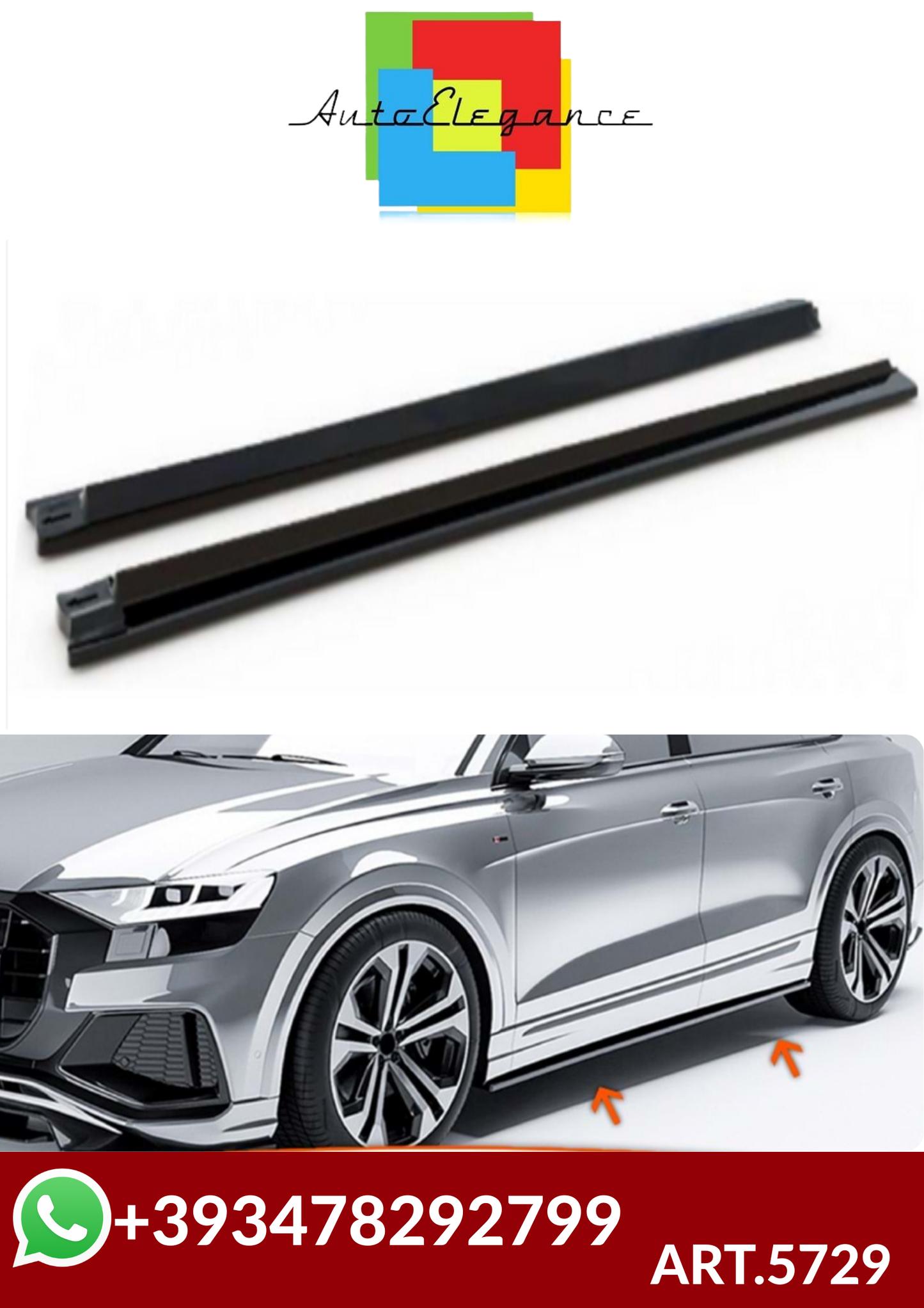 ART.5729   SOTTO MINIGONNE AUDI  Q8  2018