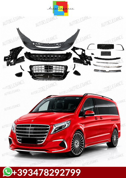 💕ART.10090 PARAURTI  ANTERIORI  Mercedes Class V / Vito W447 2016-2023 Look M💕