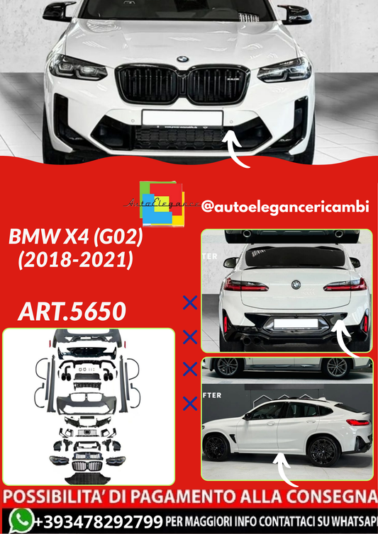 ART.5650 BODYKIT BMW X4 (G02) (2018-2021)