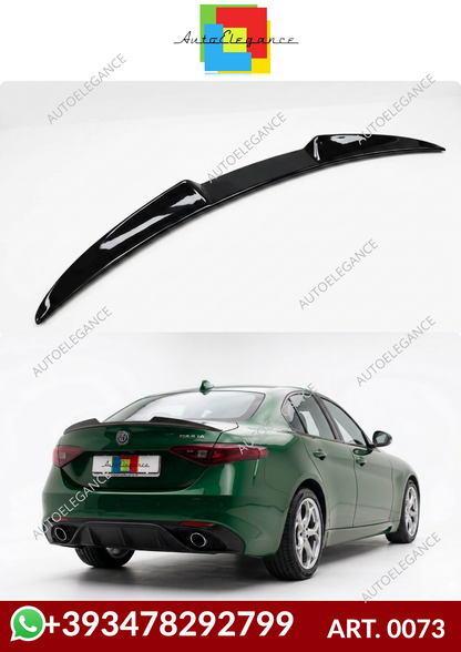 💕ART. 0073 SPOILER ALFA GIULIA NERO LUCIDO💕