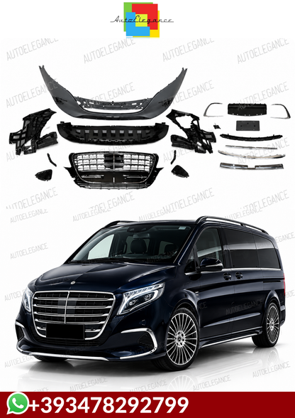 💕ART.10090 PARAURTI  ANTERIORI  Mercedes Class V / Vito W447 2016-2023 Look M💕