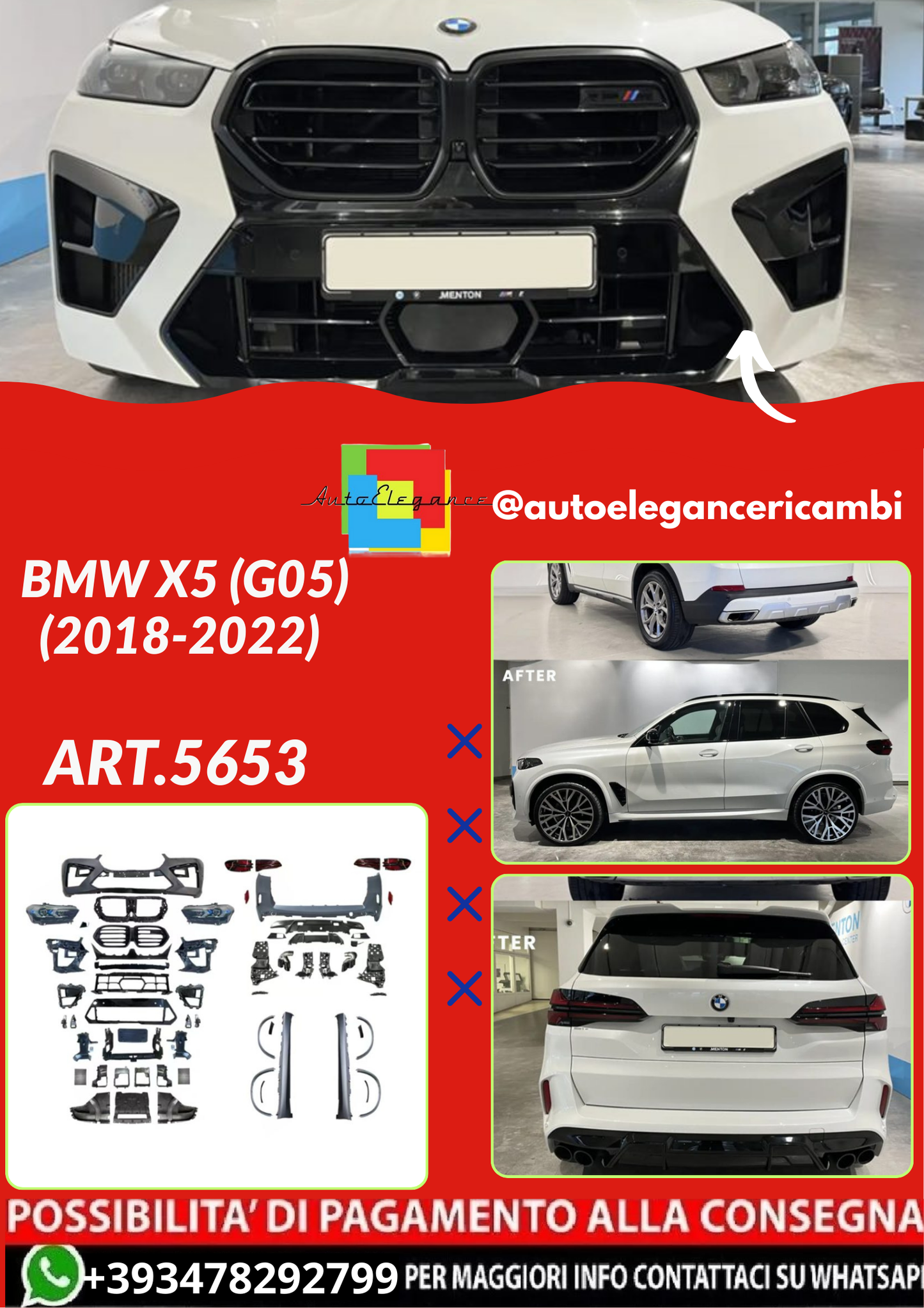 ART.5653 BODYKIT BMW X5 (G05) (2018-2022)